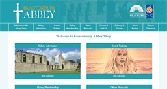 Desktop Screenshot of glastonburyabbeyshop.com